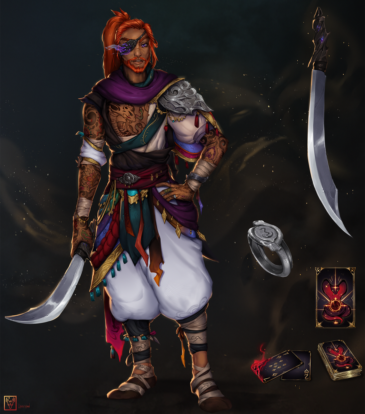 DnD character concept art